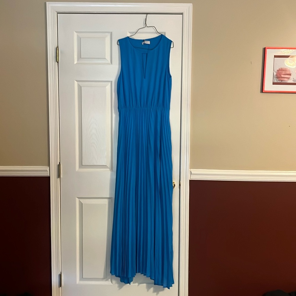 Size L Markup woman blue Italian dress